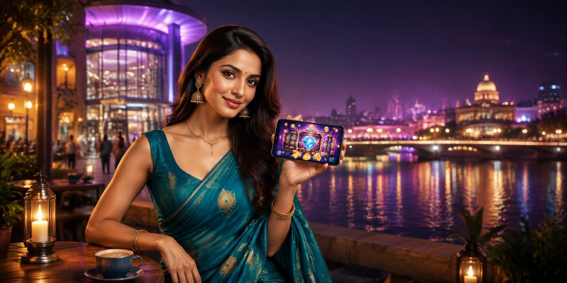 Indian cricket fan enjoying mobile betting experience